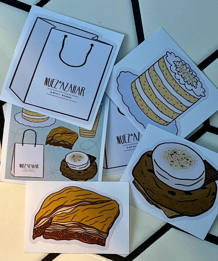 Nuez De Azahar Sticker